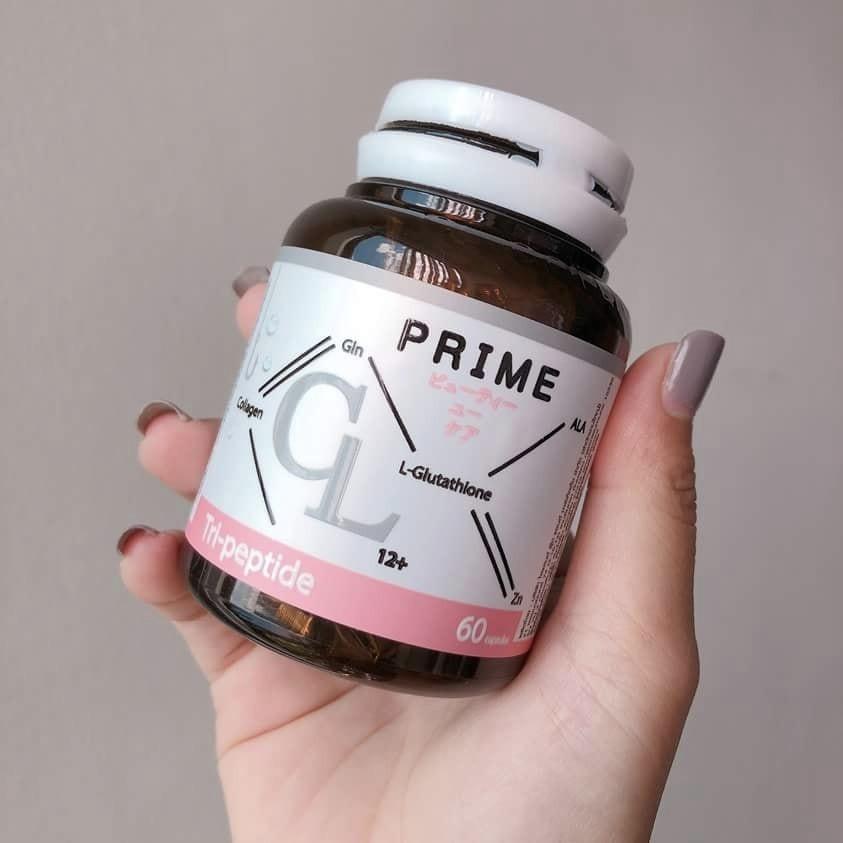 Prime CL Collagenไพรม์ ซีแอลคอลลาเจน พรีเมี่ยมคอลลาเจนเพียว19,800 mg.นำเข้าจากญี่ปุ่น รับรองความปลอดภัย สิวฝ้า กระ ลดลง ผิวพรรณ สดใสเปล่งปลั่ง บรรจุ60แคปซูล(1กระปุก) Prime CL Collagenไพรม์ ซีแอลคอลลาเจน พรีเมี่ยมคอลลาเจนเพียว19,800 mg.นำเข้าจากญี่ปุ่น รับรองความปลอดภัย สิวฝ้า กระ ลดลง ผิวพรรณ สดใสเปล่งปลั่ง บรรจุ60แคปซูล(1กระปุก)