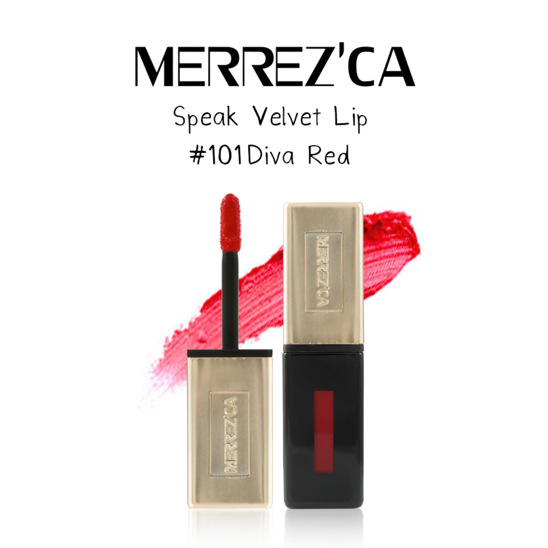 Merrezca Speak Velvet Lip #101 Diva Red Merrezca Speak Velvet Lip #101 Diva Red