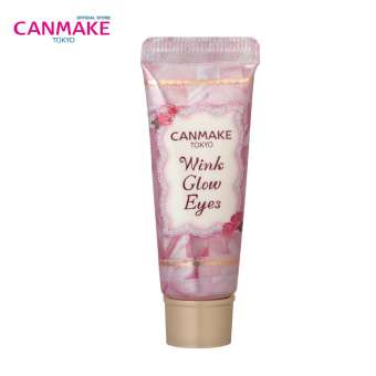 Canmake Wink Glow Eyes อายเเชโดวเนื้อครีม สูตรดิวอี้ชิมเมอร์ (14g)