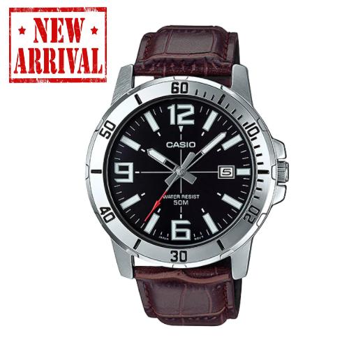 นาฬิกาข้อมือผู้ชายสายหนัง Casio รุ่น MTP-VD01L-1BV - มั่นใจ ของแท้ 100% ประกันศูนย์ 1 ปีเต็ม นาฬิกาข้อมือผู้ชายสายหนัง Casio รุ่น MTP-VD01L-1BV - มั่นใจ ของแท้ 100% ประกันศูนย์ 1 ปีเต็ม