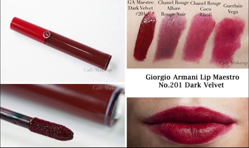 GIORGIO ARMANI LIP MAESTRO INTENSE VELVET COLOR #NO.201 GIORGIO ARMANI LIP MAESTRO INTENSE VELVET COLOR #NO.201