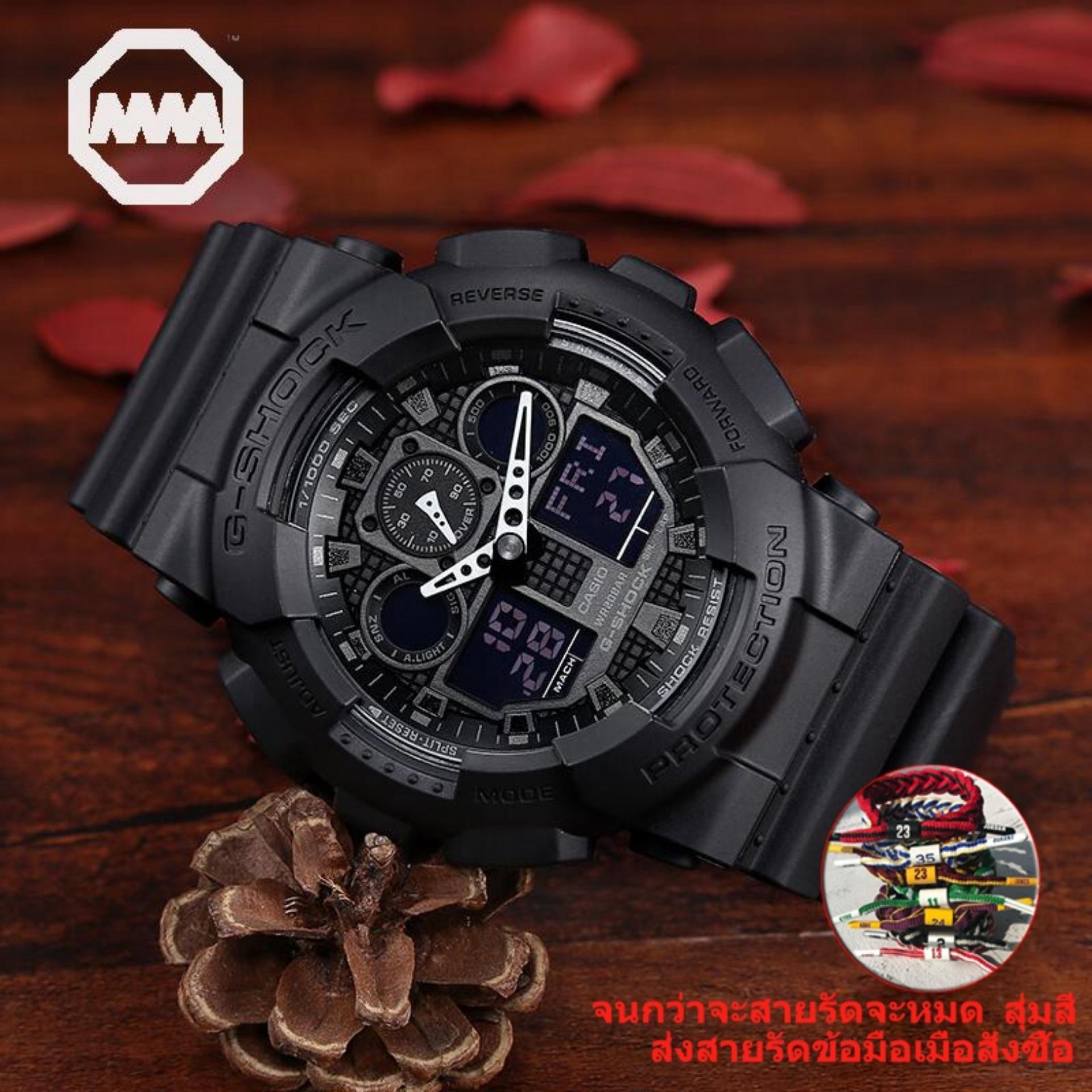 Casio g-shock นาฬิกาข้อมือ รุ่นGA-100-1A1(สีดำ)