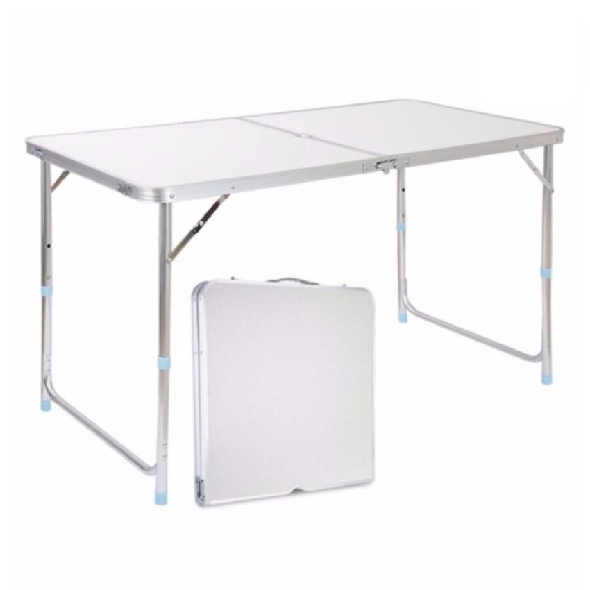 Masaree โต๊ะพับอลูมิเนียม แบบกระเป๋าพกพา ปรับความสูงได้ ขนาด 120 x 60 cm ขาอลูมิเนียม Masaree Aluminum Folding Table Portable Bag Adjustable height 120 x 60 cm aluminum legs. Masaree โต๊ะพับอลูมิเนียม แบบกระเป๋าพกพา ปรับความสูงได้ ขนาด 120 x 60 cm ขาอลูมิเนียม Masaree Aluminum Folding Table Portable Bag Adjustable height 120 x 60 cm aluminum legs.