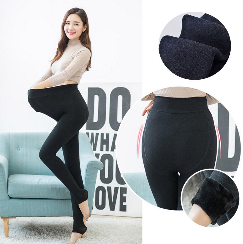 ZASHION ที่หุ้มขา Women Winter Leggings Plus Size Best Quality -15 Degrees