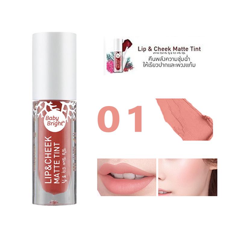 Baby Bright Lip & Cheek Matte Tint 2.4g ลิปทินท์ ทาแก้ม เนื้อแมท Baby Bright Lip & Cheek Matte Tint 2.4g ลิปทินท์ ทาแก้ม เนื้อแมท