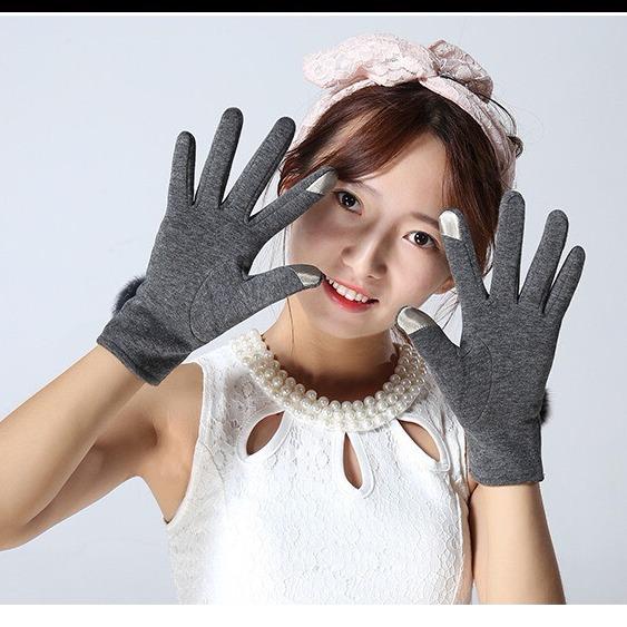 ถุงมือกันหนาวแบบทัชสกรีน *เล่นโทรศัพท์ได้จริง พร้อมส่ง