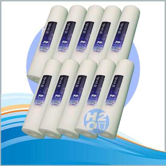 iFresh ไส้กรองหยาบ Sediment หรือ PP ขนาด 10 นิ้ว 5 ไมครอน จำนวน 10 ชิ้น