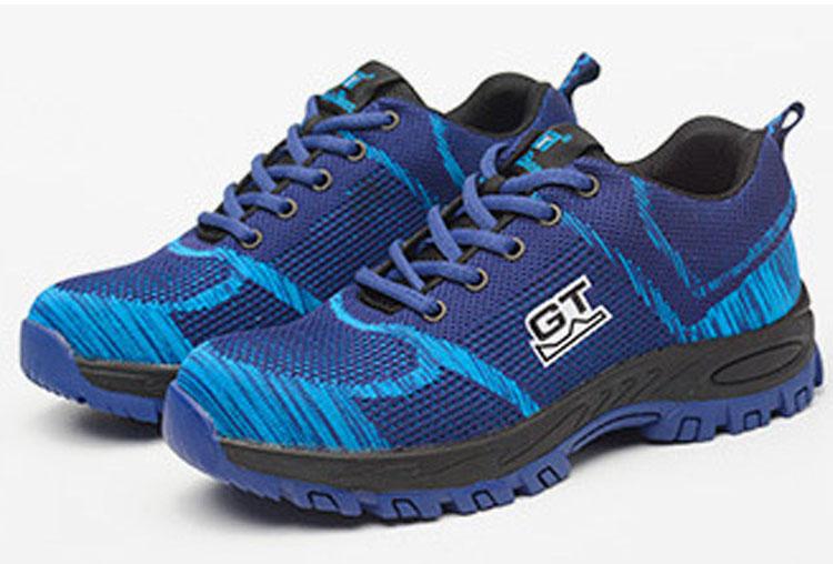 Safety shoes รองเท้าเซฟตี้ผ้าใบ หัวเหล็ก ระบายอากาศดี พื้นยางกันลื่น หัวเหล็ก พื้นเสริมแผ่นเหล็ก มี3สีให้เลือก สีดำ/สีน้ำเงิน/สีแดง ดีไซน์สวย ใส่วิ่ง ใส่เที่ยว ใส่ทำงาน ในคู่เดียวกัน