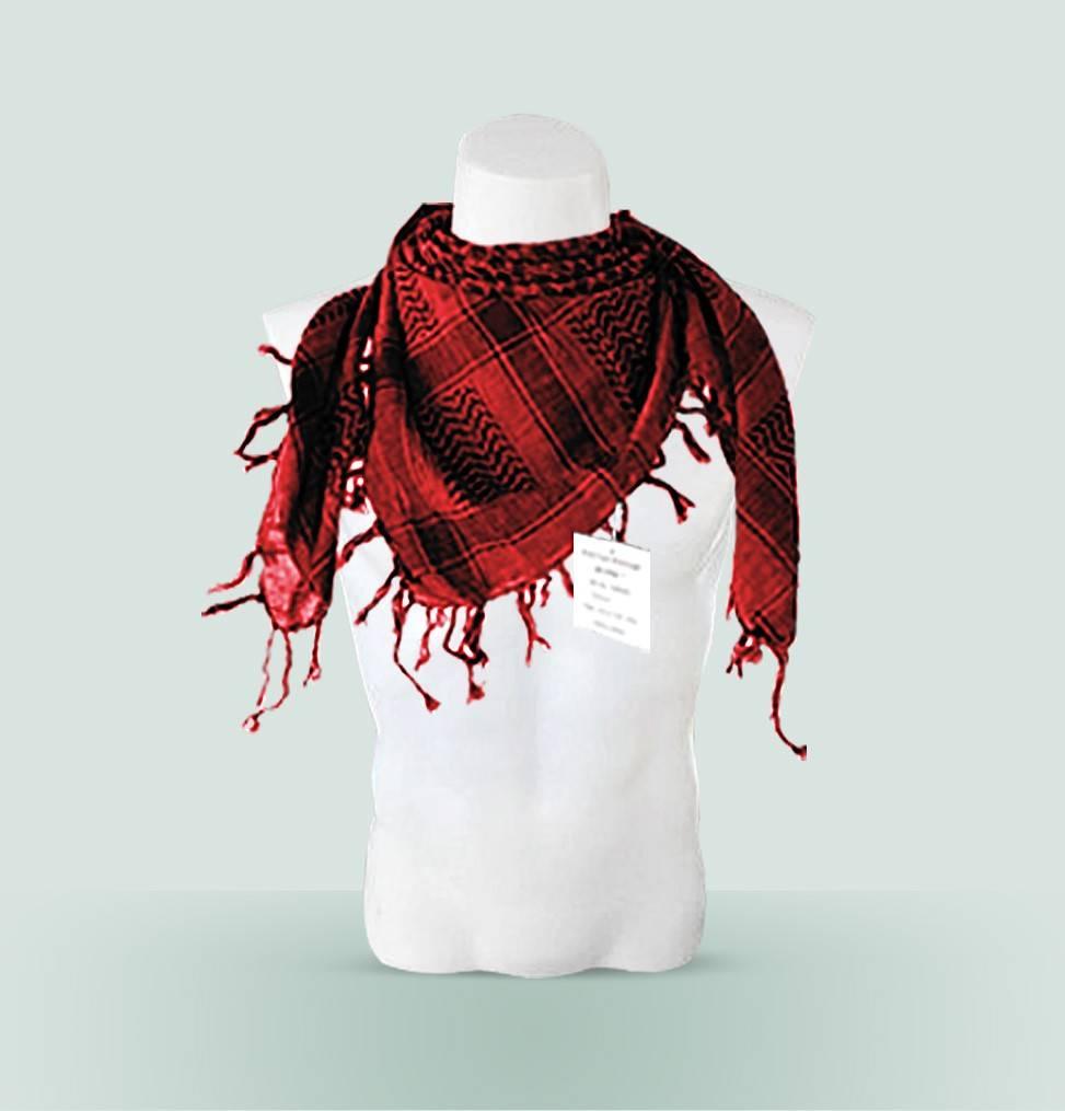 ผ้าชีมัค ผ้าพันคอ ผ้าคลุมไหล่ (Shemagh Tactical Arabic Scarf Arab Scarves Men Winter Military Windproof Scarf)