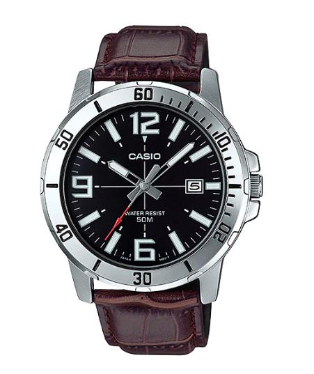 นาฬิกาข้อมือผู้ชายสายหนัง Casio รุ่น MTP-VD01L-1BV - มั่นใจ ของแท้ 100% ประกันศูนย์ 1 ปีเต็ม นาฬิกาข้อมือผู้ชายสายหนัง Casio รุ่น MTP-VD01L-1BV - มั่นใจ ของแท้ 100% ประกันศูนย์ 1 ปีเต็ม
