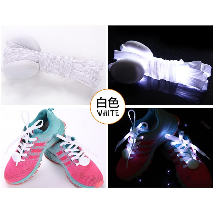 Inging-เชือกรองเท้า LED ไฟ 3 ระดับ 120cm (1คู่) Inging-เชือกรองเท้า LED ไฟ 3 ระดับ 120cm (1คู่)