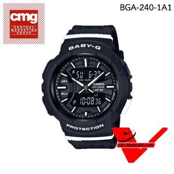 Veladeedee Casio Baby-G FOR RUNNING SERIES(ประกันCMG) นาฬิกาข้อมือผู้หญิง รุ่น BGA-240-1A2 (ดำ,เหลือง) BGA-240-1A1(ดำ,ขาว) BGA-240L-2A1 (น้ำเงิน) BGA-240L-2A2 (ฟ้า)