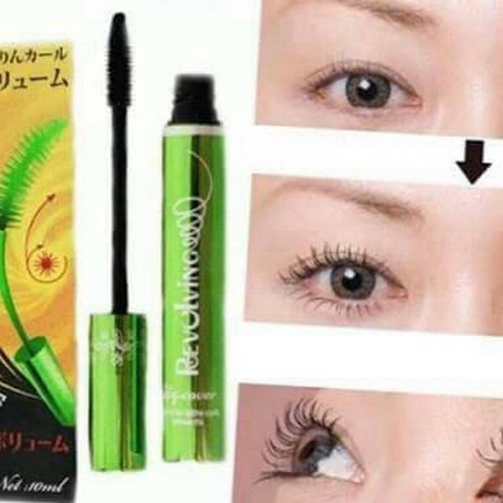 Revolving Mascara มาสคาร่า ต่อขนตา ต่อขนตายาว สวย งอน มาสคาร่ากันน้ำ เครื่องสำอาง สำหรับดวงตา มาสคาร่าเขียว