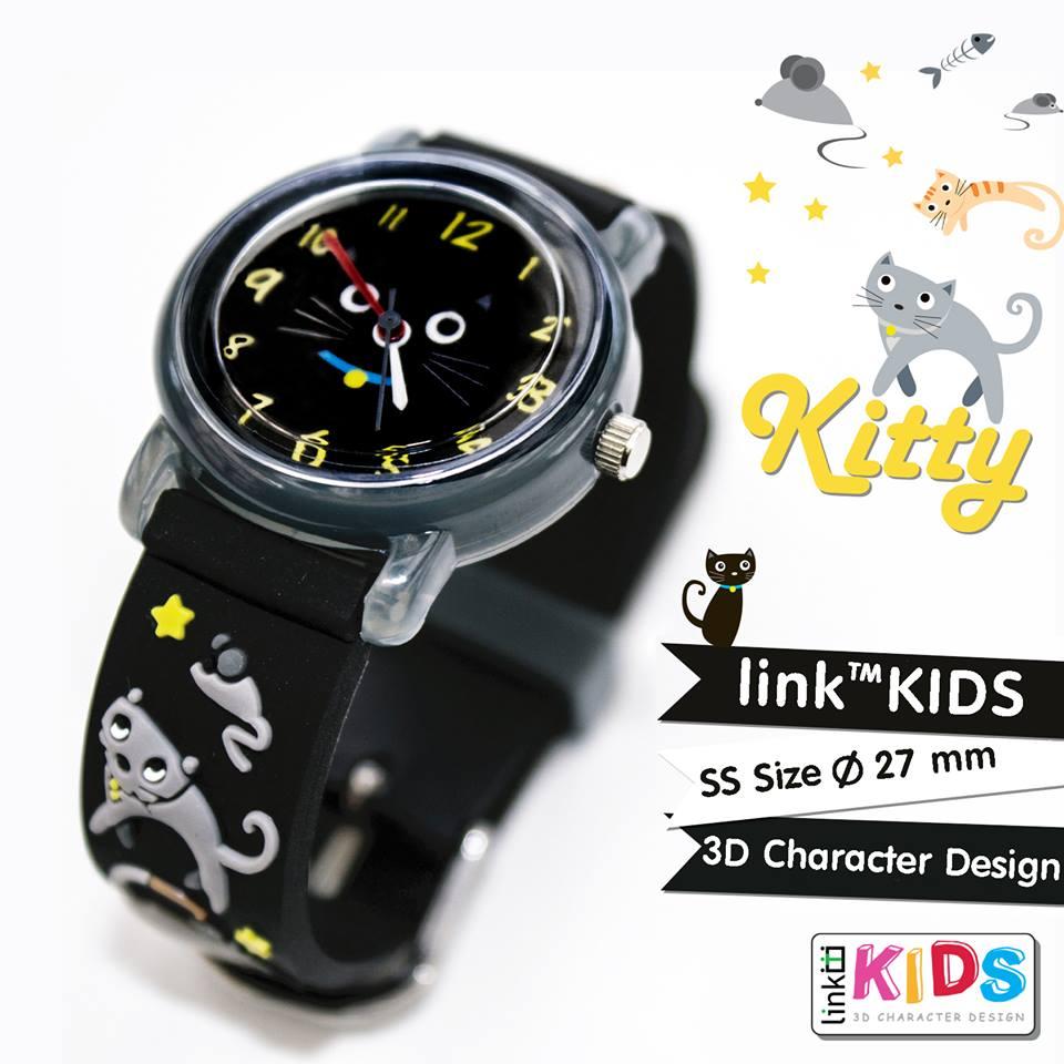 นาฬิกา link linkgraphix ข้อมือ เด็ก แมว เหมียว คิตตี้ กลไก ไซโก้ สายนาฬิกา มาตรฐาน 3 มิติ ดำ KITTY Cat Kid Watch SEIKO Instruments 3D Standard Black จัดจำหน่ายโดย HAAR Distributed by HAAR - ของขวัญ วันเกิด จับฉลาก ปีใหม่ KT02 : KITTY นาฬิกา link linkgraphix ข้อมือ เด็ก แมว เหมียว คิตตี้ กลไก ไซโก้ สายนาฬิกา มาตรฐาน 3 มิติ ดำ KITTY Cat Kid Watch SEIKO Instruments 3D Standard Black จัดจำหน่ายโดย HAAR Distributed by HAAR - ของขวัญ วันเกิด จับฉลาก ปีใหม่ KT02 : KITTY