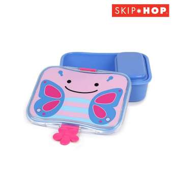 Skip Hop กล่องข้าว/ขนม สำหรับเด็ก Zoo Lunch Kit Butterfly
