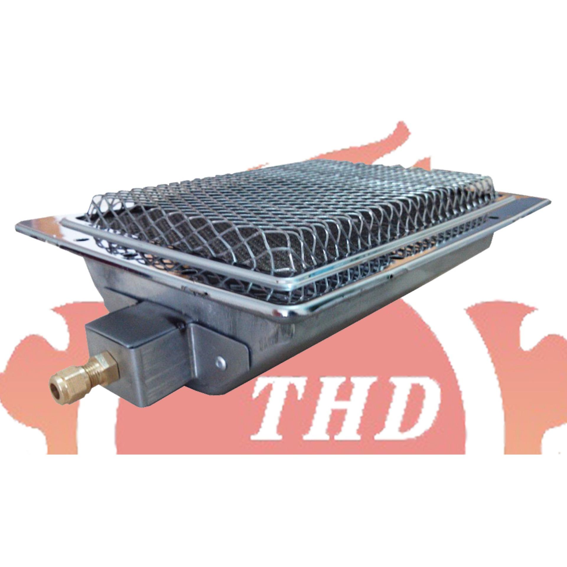 THD HD220 หัวเตาอินฟาเรดแก๊ส รุ่นประหยัด! สำหรับเตาย่างอาหาร ขนาด 220 มม. x 170 มม.