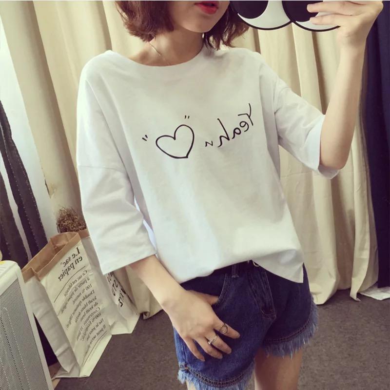 Fashion เสื้อยืด แขนสั้น แฟชั่น แต่งลายสกรีนด้านหน้า303 Fashion เสื้อยืด แขนสั้น แฟชั่น แต่งลายสกรีนด้านหน้า303