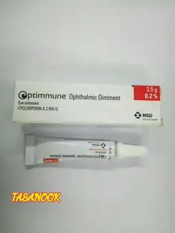 Optimmune Ophthalmic Ointment 3.5 g หมดอายุ 11/2019 Optimmune Ophthalmic Ointment 3.5 g หมดอายุ 11/2019
