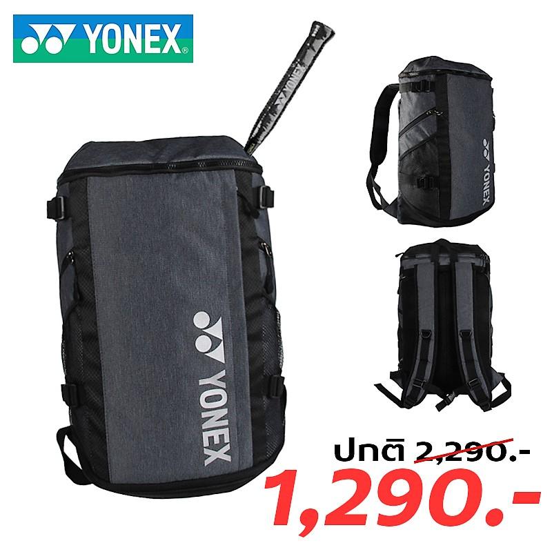 กระเป๋าเป้Yonex รุ่น 716CR มีช่องใส่รองเท้า-สีเทา กระเป๋าแบดมินตัน แบดมินตัน กีฬาที่ใช้ไม้แร็กเกต