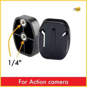 Flat Quick Release plate Tripod Mount Base Adapter for Actioncam Flat Quick Release plate Tripod Mount Base Adapter for Actioncam
