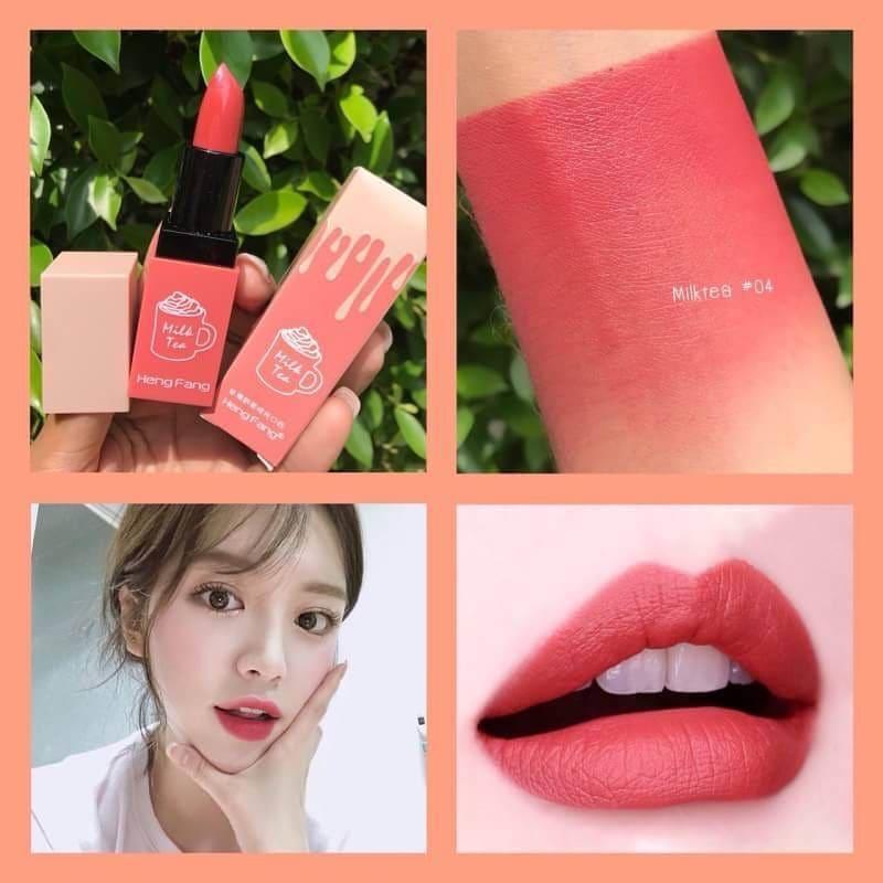 HENG FANG Milk tea lipstick โทนสีนู้ด - 1 แท่ง HENG FANG Milk tea lipstick โทนสีนู้ด - 1 แท่ง