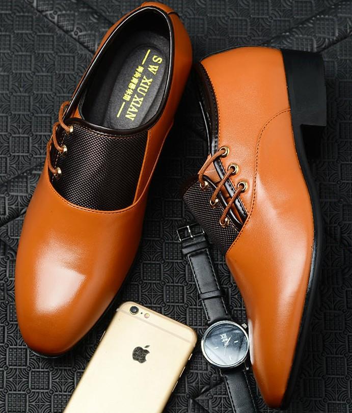 ZASHION รองเท้าหนัง รองเท้าแฟชั่นผู้ชาย ใส่ทำงาน High Pointed Premium Leather Shoes ZASHION รองเท้าหนัง รองเท้าแฟชั่นผู้ชาย ใส่ทำงาน High Pointed Premium Leather Shoes