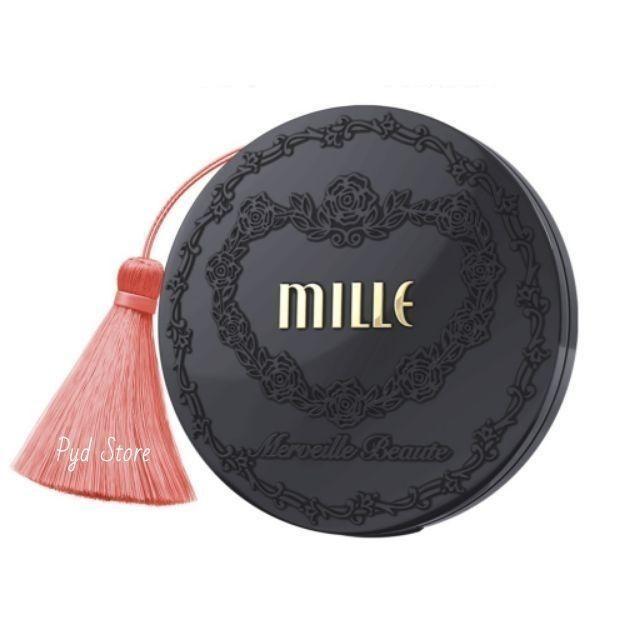 Mille Super Miracle Skin Cover Foundation Pact 11g. แป้งชาร์โคลผสมรองพื้น ปกปิด แป้งกันน้ำ (เบอร์ 2 ผิวสองสี)