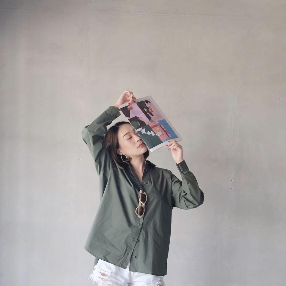 Endless Holiday เสื้อเชิ้ตแขนยาวรุ่น GRAB AND GO SHIRT Endless Holiday เสื้อเชิ้ตแขนยาวรุ่น GRAB AND GO SHIRT