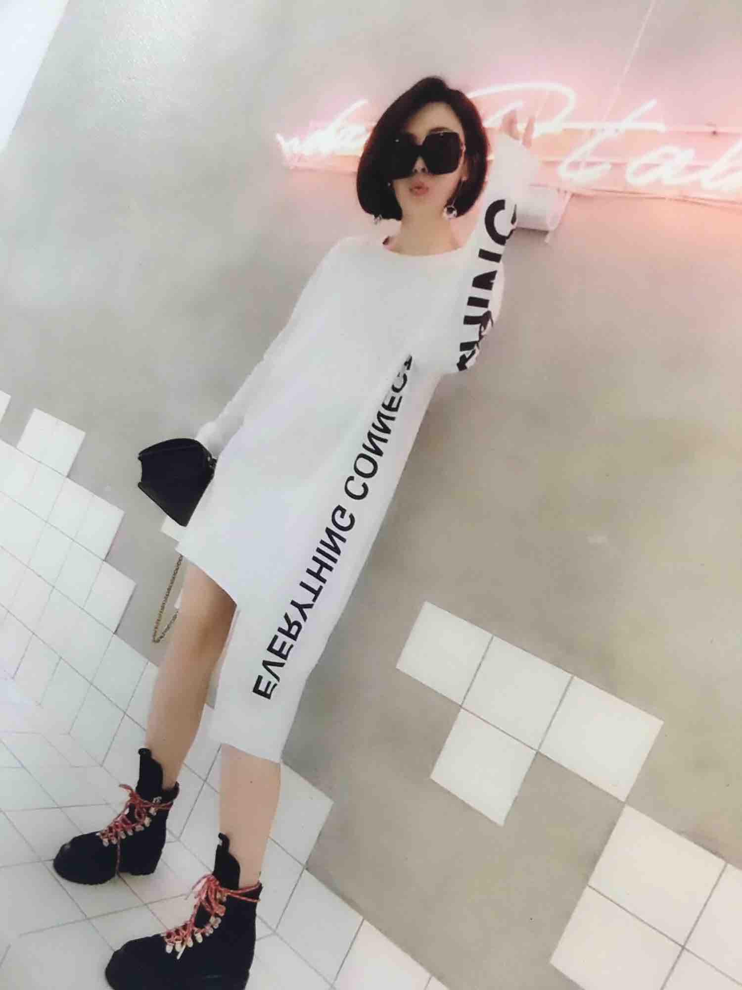 เสื้อแฟชั่นผู้หญิง เสื้อยาว
