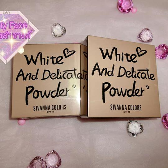 Sivanna Colors White and Delicate Powder