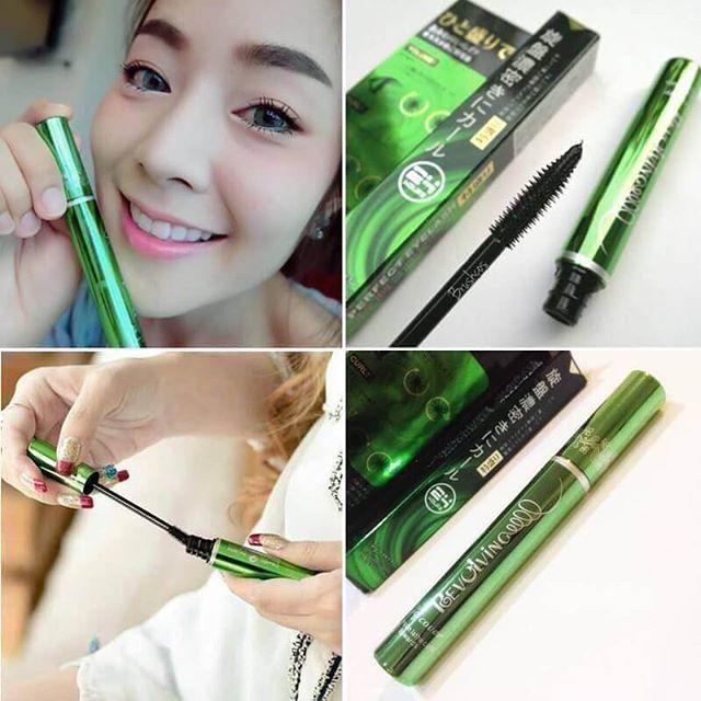 มาสเขียวในตำนาน B.Q. Cover Perfect Eyelash Mascara บีคิว คอฟเวอร์ อายแลช มาสคาร่าเขียว ยาวเรียงเส้น ขนตาหนา 1 แท่ง ยว