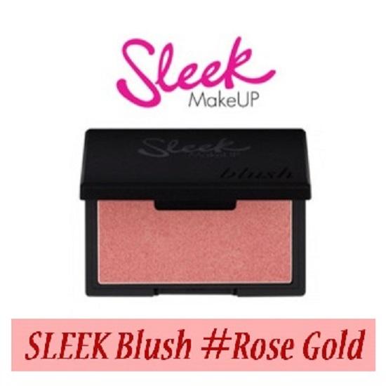 โปรลดพิเศษ Sleek MakeUP Blush #Rose Gold 8g (1ชิ้น) รวมค่าส่งตามน้ำหนักแล้ว ผลิตปี2018 มีรับประกันของแท้