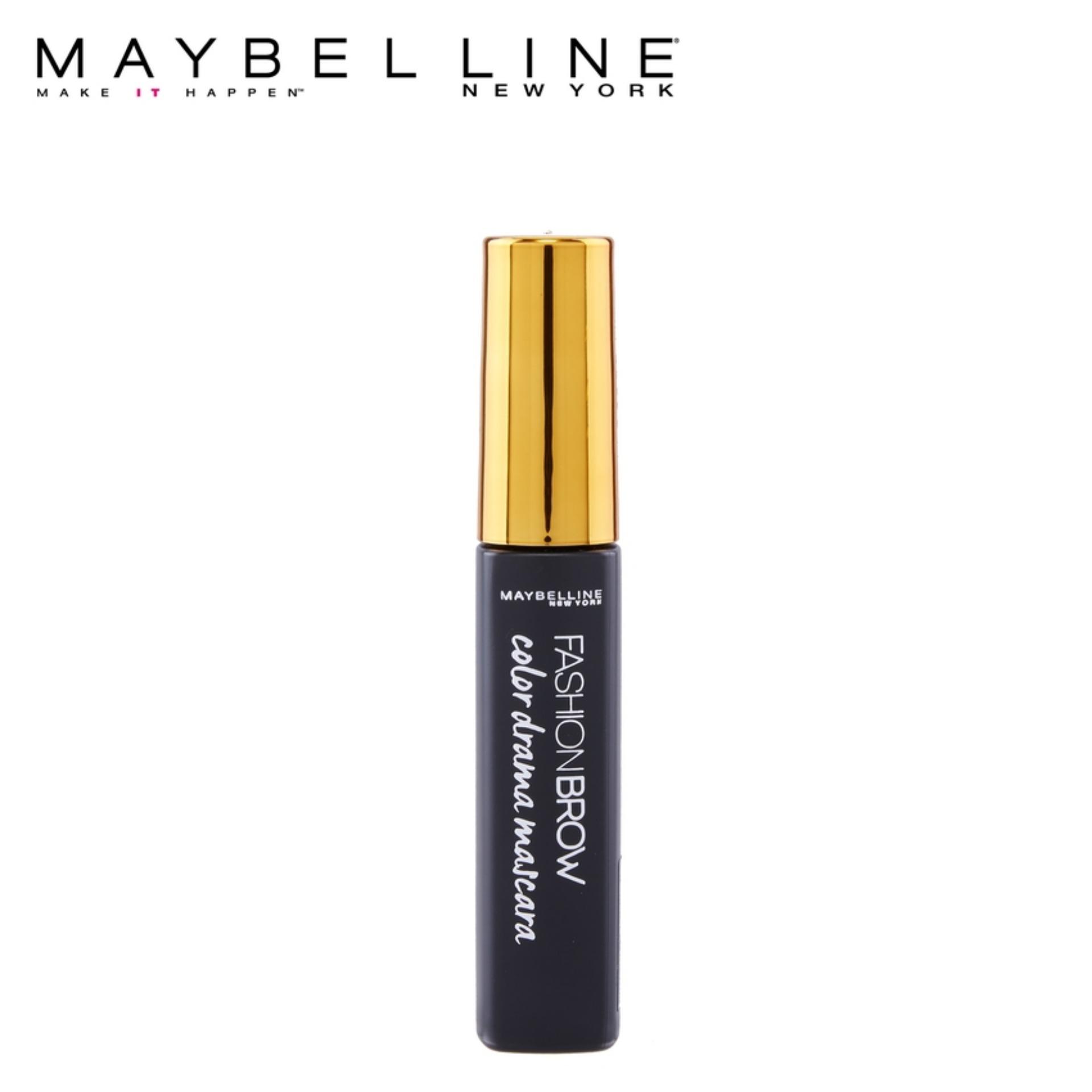 เมย์เบลลีน นิวยอร์ก แฟชั่น บราว คัลเลอร์ ดราม่า มาสคาร่า -แนเชอรัล บราวน์ Maybelline Newyork Fashion Brow Color Drama Mascara - Natural Brown
