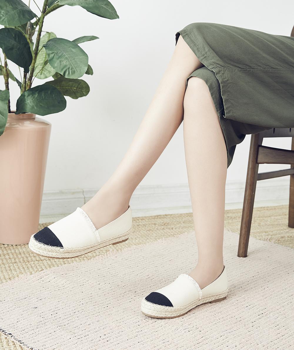 MINX chloe รองเท้าพื่้นสาน espradrilles