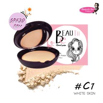Beautii Be บิวตี้บี แป้งผสมรองพื้น ตบปุ๊บ วิ๊งปั๊บ เอสพีเอฟ 30 พีเอ++ (C1 ผิวขาวอมชมพู)