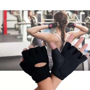 CMC ถุงมือฟิตเนส ถุงมือออกกำลังกาย Fitness Glove Weight Lifting Gloves black รุ่น I1-1 CMC ถุงมือฟิตเนส ถุงมือออกกำลังกาย Fitness Glove Weight Lifting Gloves black รุ่น I1-1