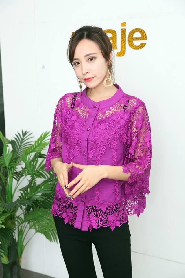 เสื้อลูกไม้สุดสุดเนื้อผ้าลูกไม้ฝรั่งเศธ ผ้างานดีมากค่ะ