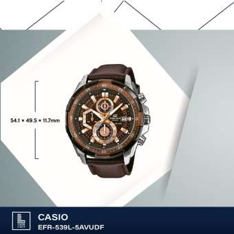 นาฬิกาข้อมือ Casio รุ่น EFR-539L-5AVUDF Edifice นาฬิกาข้อมือ Casio รุ่น EFR-539L-5AVUDF Edifice