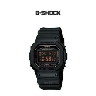 Casio G-Shock นาฬิกาข้อมือสุภาพบุรุษ รุ่น DW-5600MS-1 (สีดำ) ประกันร้าน 1 ปี Casio G-Shock นาฬิกาข้อมือสุภาพบุรุษ รุ่น DW-5600MS-1 (สีดำ) ประกันร้าน 1 ปี
