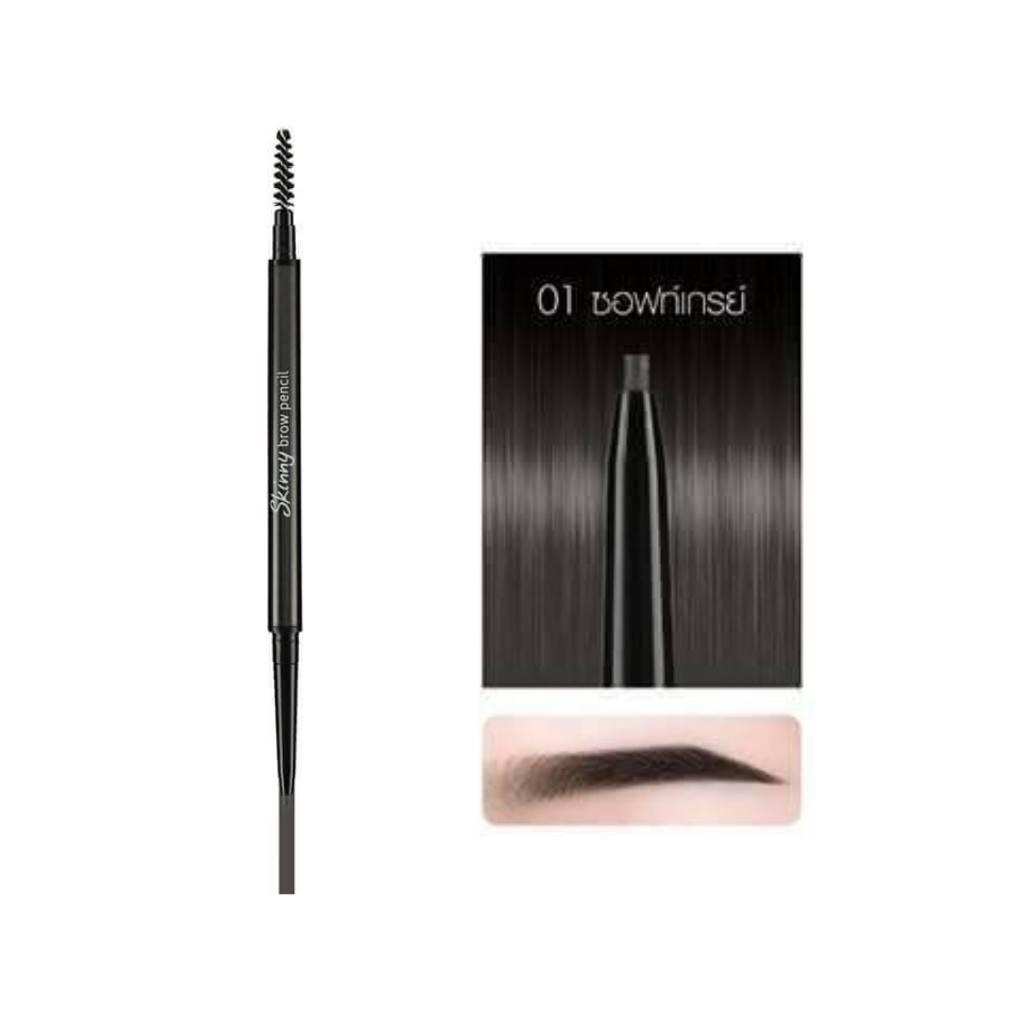 Cathy Doll Skinny Brow Pencil ด้วยดินสอหัวเล็กเพียง 1.5 mm.