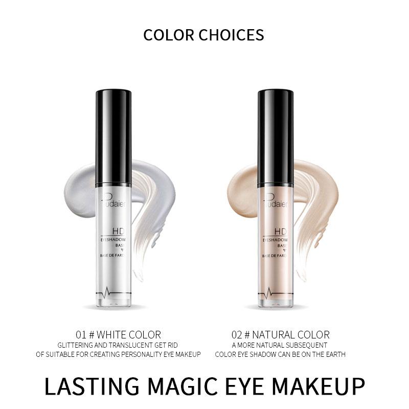 (1แท่ง) ไพร์มเมอร์ เพิ่มความติดทนนานให้กับสีอายแชโดว์ Pudaier 24H Long-lasting Eye Shadow Primer