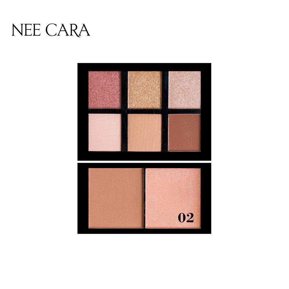 NEECARA PERFECT ME PERFECT HUE EYE&BLUSH(N110) พาเรทอายแชโดว์+บลัช
