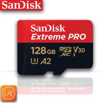 SanDisk Extreme PRO microSDXC UHS-I V30 A2 170MB/s 128GB Up to 170/90MB/s read/write speed Lifetime Warranty (SDSQXCZ-128G-GN6MA)