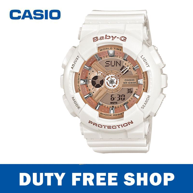 Casio Baby-G Women's Pink Resin Strap Watch BA-110CA-4A/BA-110-7A1/BA-110-1A
