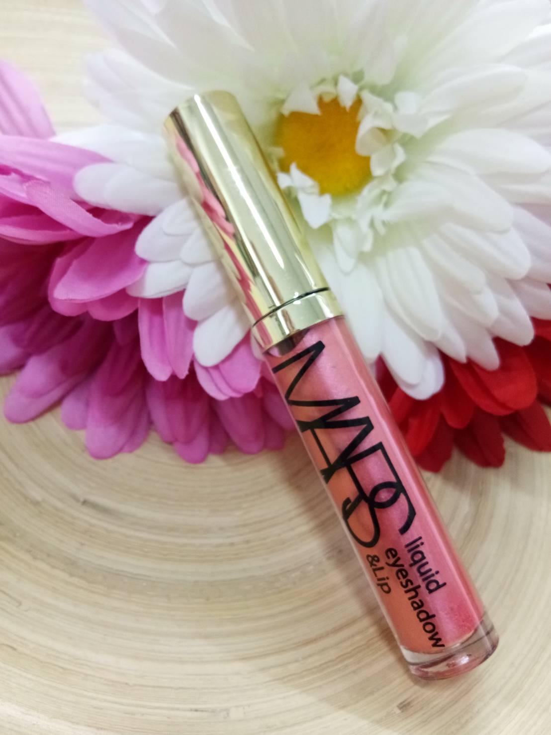 ลิปสติก&อายแชโดว์ MARS (สีส้มอิฐ รหัส 7423 ) 2 in 1 สวยครบจบในแท่งเดียว ติดทนนาน 1 แท่ง