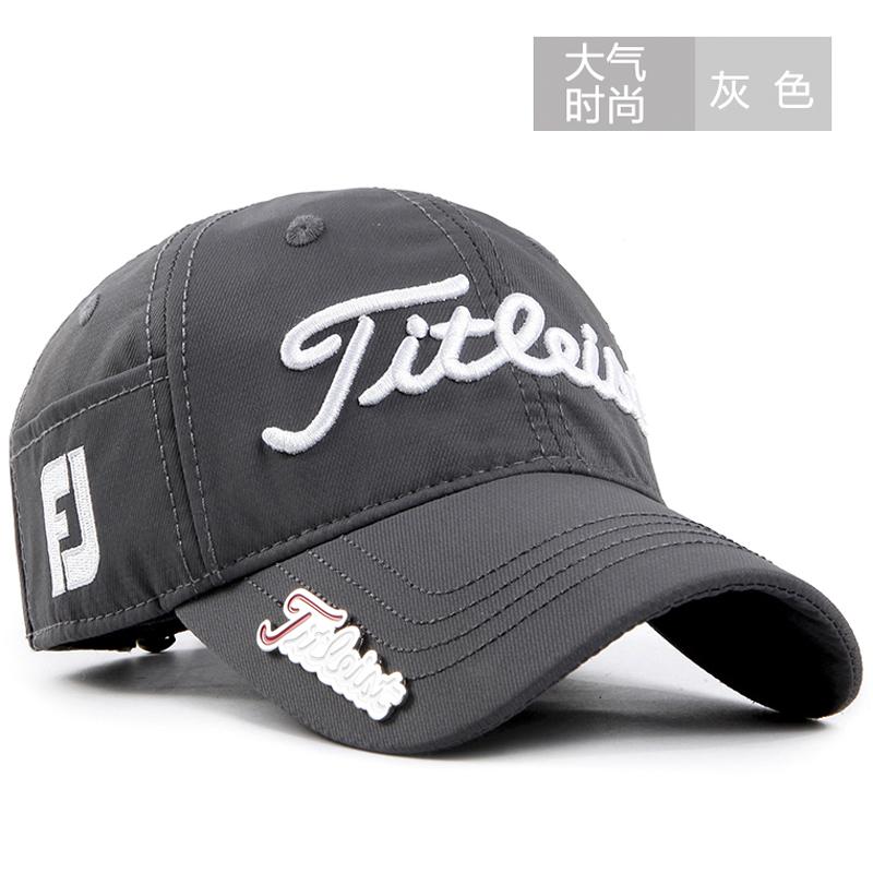 หมวกผู้ชายฤดูใบไม้ร่วงสไตล์เกาหลีหมวกแก๊ปหมวกกีฬากลางแจ้ง GOLF หมวกเบสบอลกันแดดหมวกกันแดดหมวกลำลอง