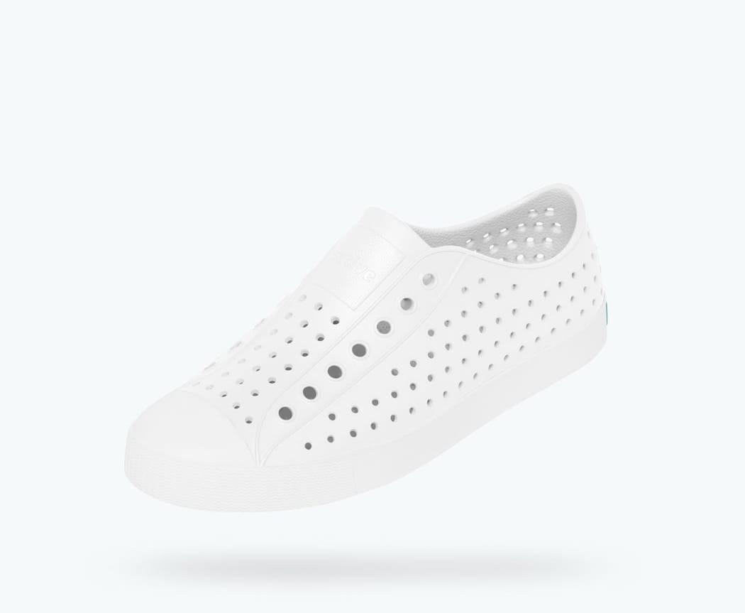 Native Shoes รองเท้ากันน้ำผู้ใหญ่ EVA รุ่นJEFFERSON /SHELL WHITE/SHELLWHT