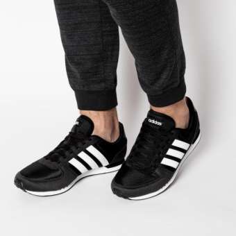 Adidas รองเท้า ผ้าใบ ลำลองผู้ชาย อาดิดาส City Racer Black White นุ่ม เบาสบายสุดๆ เท่ทุกสไตล์ ของแท้ 100% การันตี ส่งไวด้วย kerry!!! Adidas รองเท้า ผ้าใบ ลำลองผู้ชาย อาดิดาส City Racer Black White นุ่ม เบาสบายสุดๆ เท่ทุกสไตล์ ของแท้ 100% การันตี ส่งไวด้วย kerry!!!