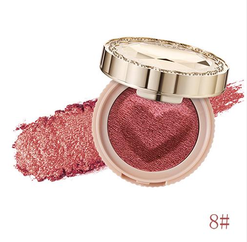Hojo eyeshadow รูปหัวใจMatte Glitterชุด Palette มีให้เลือก 15 สี