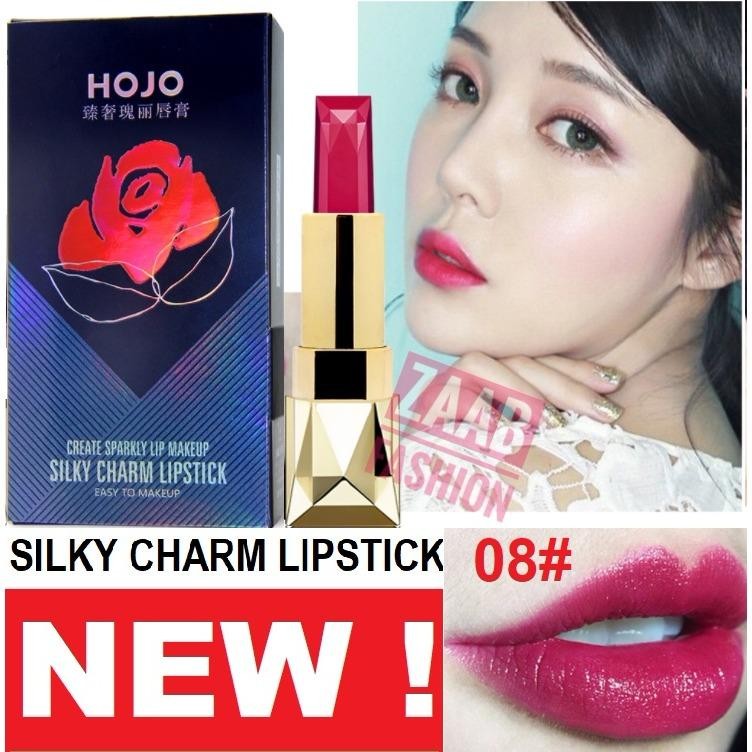 novo lipstick ของแท้100% (zaab fashion) HOJO SILKY CHARM LIPSTICK ลิปสติกเนื้อแมทมีมอยเจอร์ไรเซอร์ เนื้อแน่น เม็ดสีสวย กันน้ำ ติดทน แพ็คเกจสวยหรู คุ้มค่าเกินราคา HOJO แบรนด์น้องใหม่จากโนโว novo lipstick ของแท้100% (zaab fashion) HOJO SILKY CHARM LIPSTICK ลิปสติกเนื้อแมทมีมอยเจอร์ไรเซอร์ เนื้อแน่น เม็ดสีสวย กันน้ำ ติดทน แพ็คเกจสวยหรู คุ้มค่าเกินราคา HOJO แบรนด์น้องใหม่จากโนโว